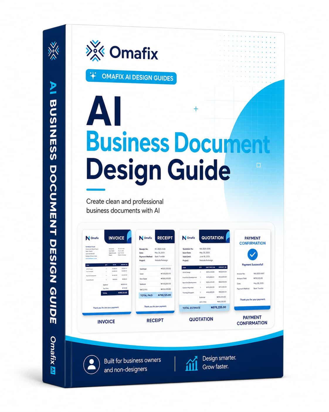 AI Business Document Guide ebook mockup