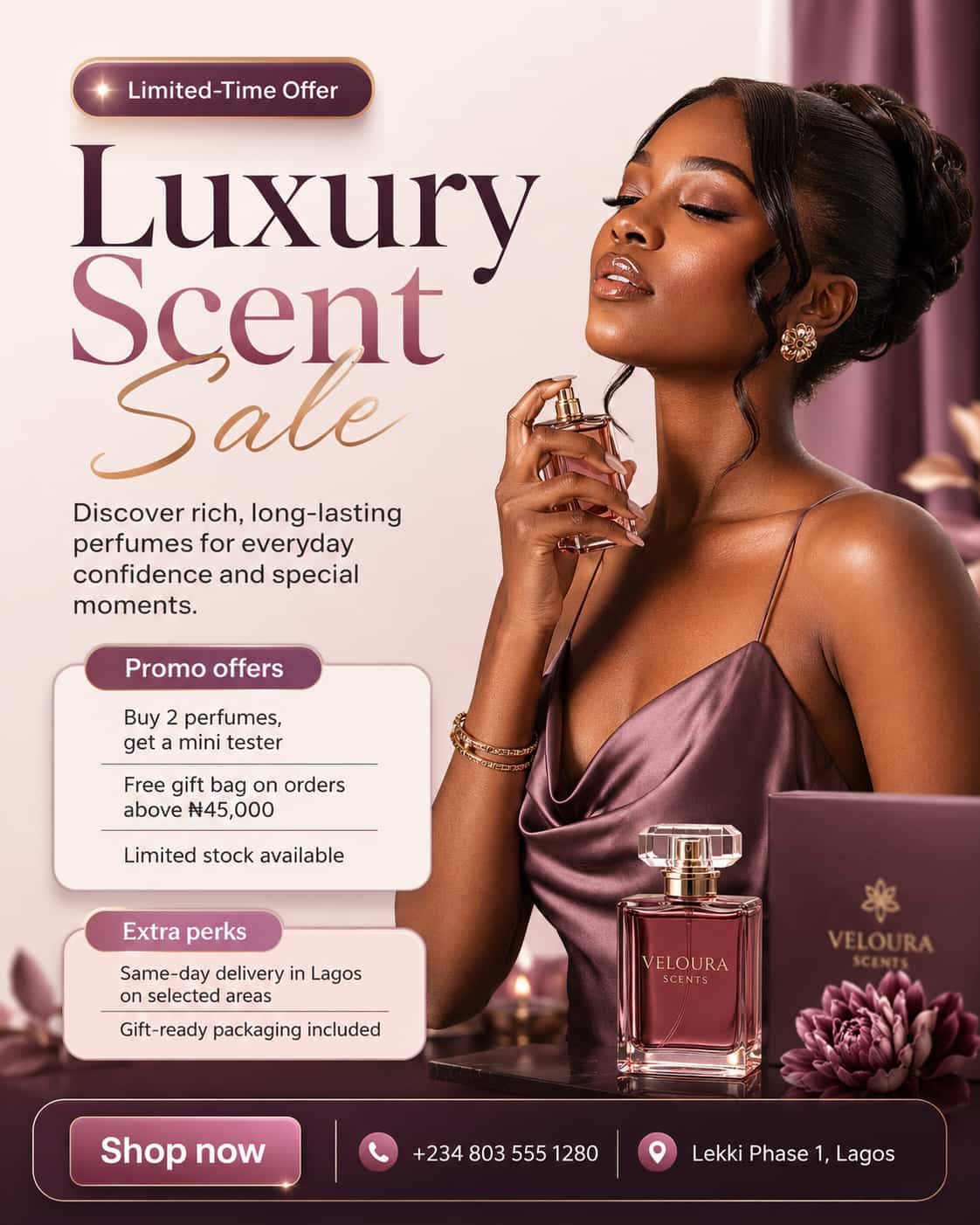 Promo flyer sample