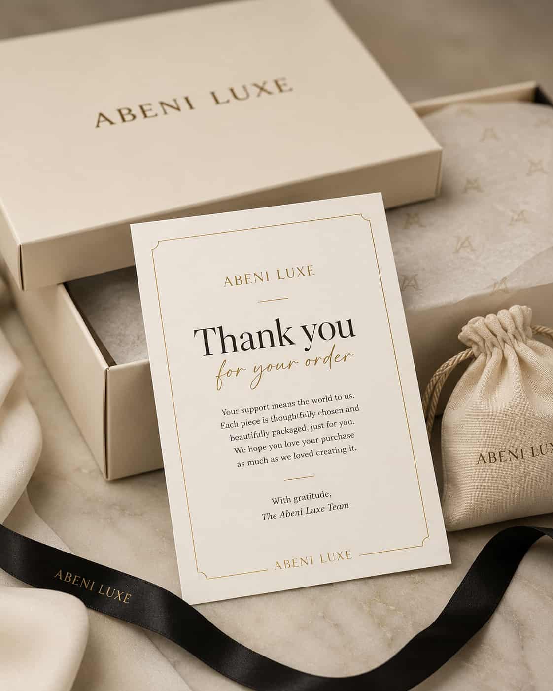 Review request card sample