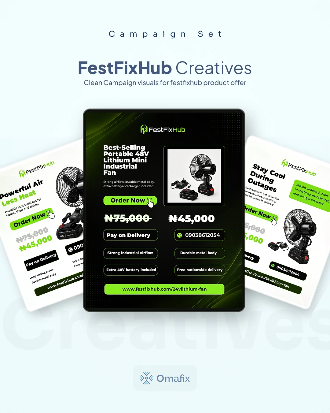 Campaign feed creative sample