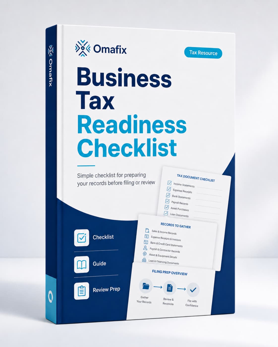Business Tax Readiness Checklist guide mockup