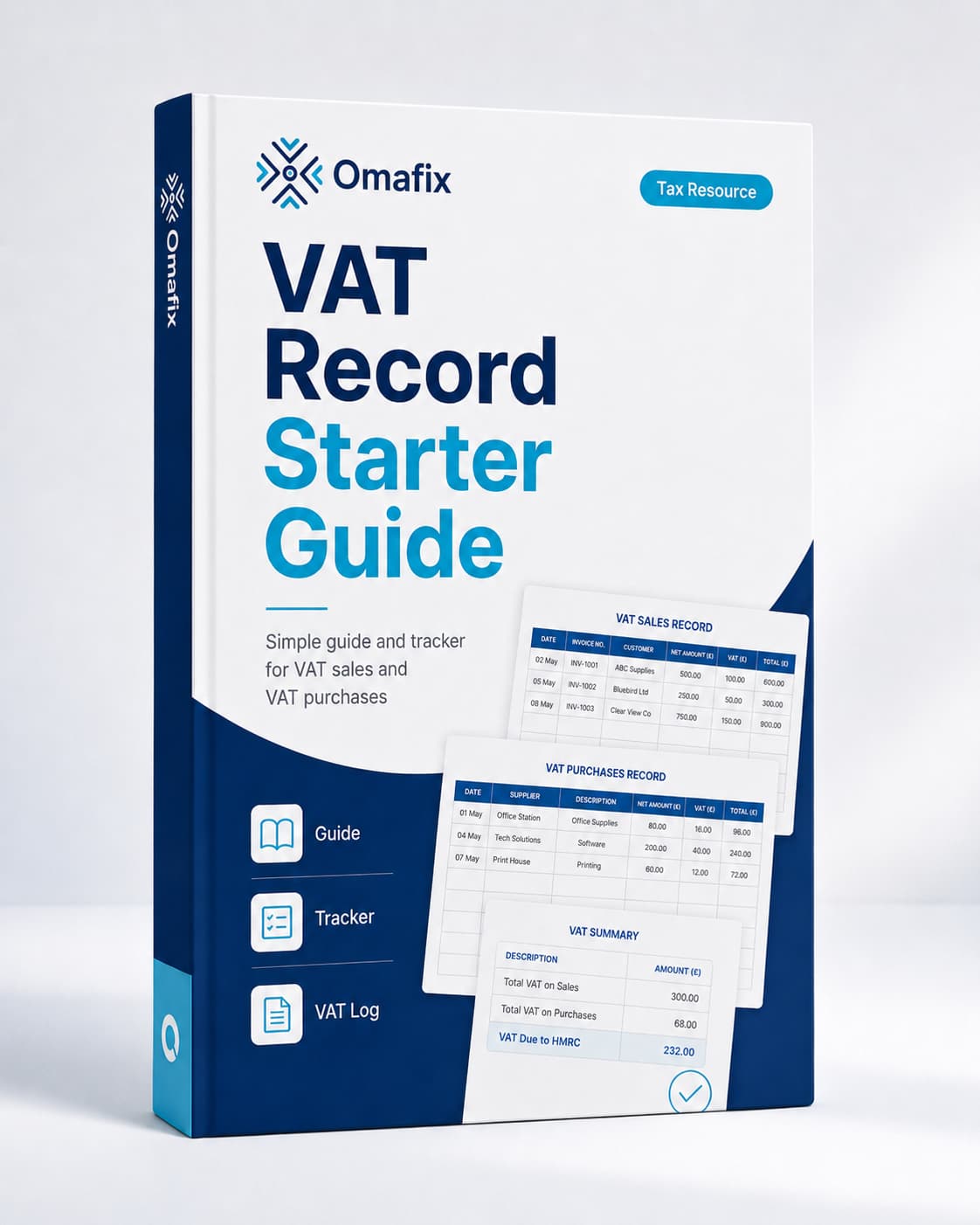 VAT Record Starter Guide guide mockup